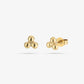 Studs triple gold
