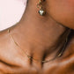 Ketting triple balls gold
