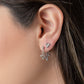 Studs triple zilverkleurig