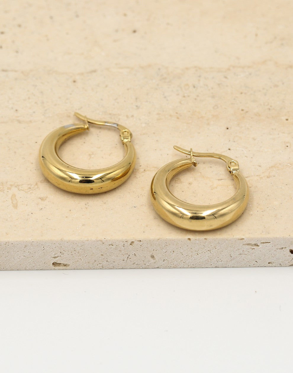 Basic Ooringen 22mm goudkleurig