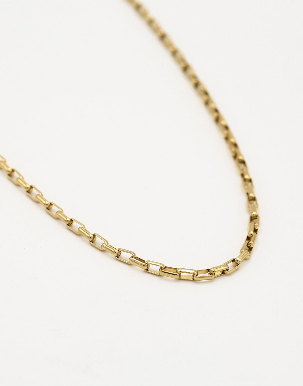 Ketting goudkleurig schakels fijn