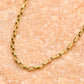Ketting goudkleurig schakels fijn