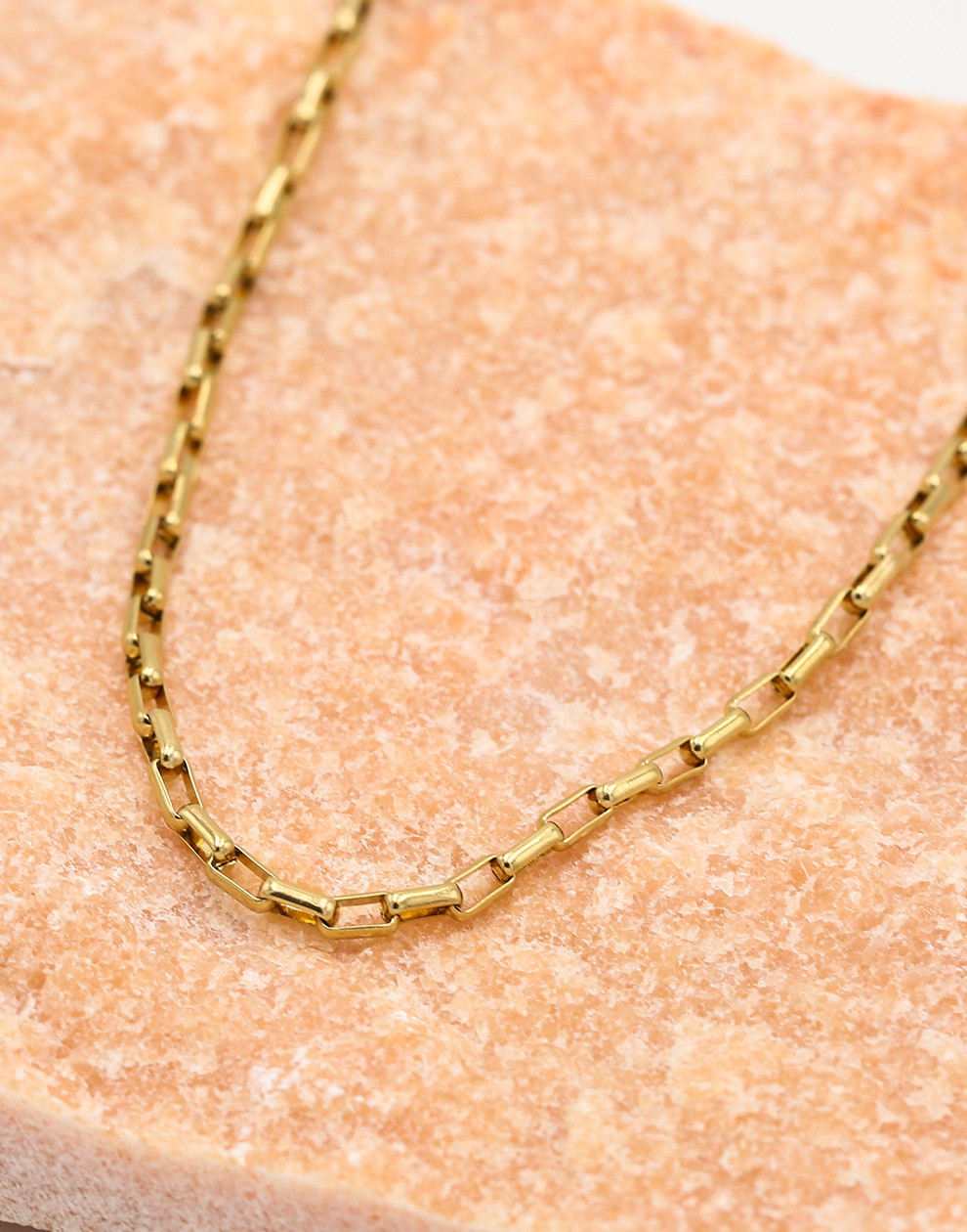 Ketting goudkleurig schakels fijn