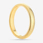 Gold-colored stretch bracelet