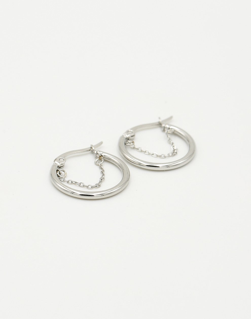 creool met chain zilverkleurig