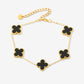 Black clover bracelet