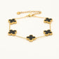 Black clover bracelet