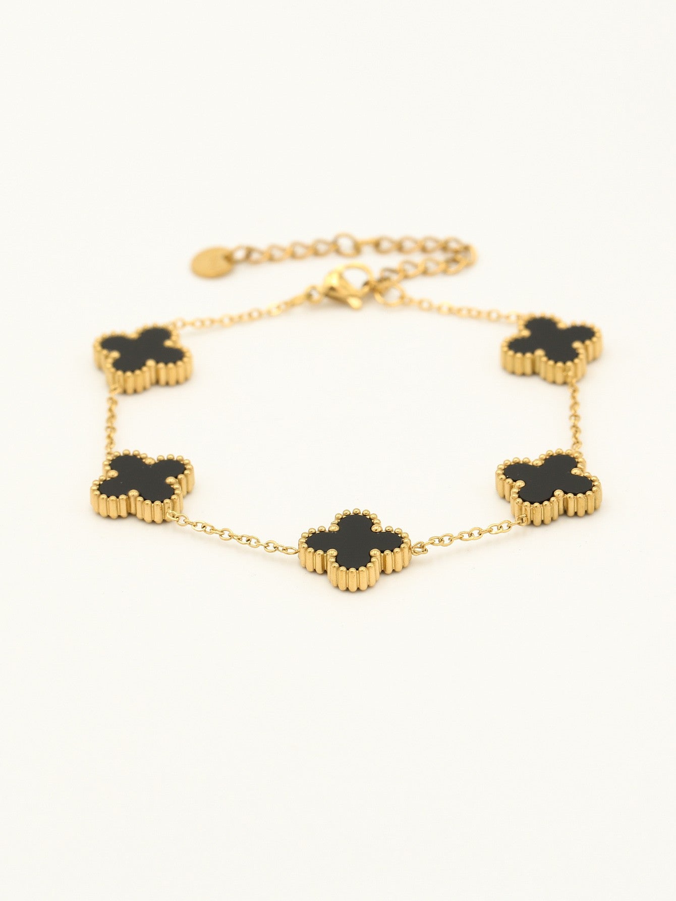 Black clover bracelet