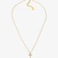 ketting kruisje steentjes goudkleurig