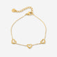 armband hartjes parelmoer
