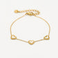 armband hartjes parelmoer