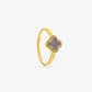 Klaver ring lila
