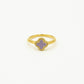 Klaver ring lila