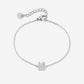 Armband Amsterdamse huisjes zilverkleurig