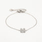 Armband Amsterdamse huisjes zilverkleurig