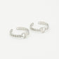 Ringen set vriendschaps hartjes zilverkleurig