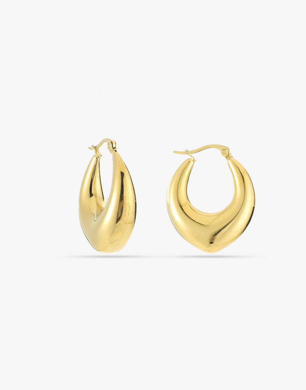 Bold hoops goudkleurig