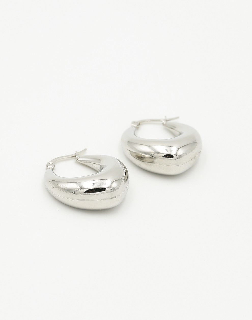 Bold hoops zilverkleurig