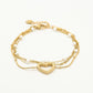 Armband parels en hartje