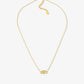 Ketting love infinity goudkleurig