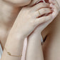 Armband love infinity goudkleurig