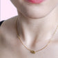 Ketting love infinity goudkleurig