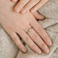 ring hartje parelmoer