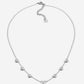 ketting multi hartjes zilverkleurig