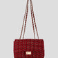 Luxe crossbody tas rood