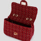 Luxe crossbody tas rood