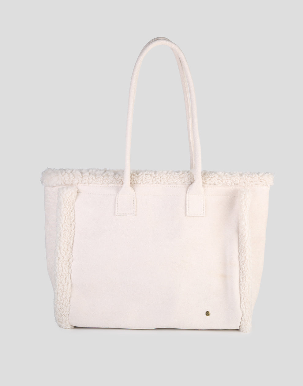 Shopper mit weißem Teddybär