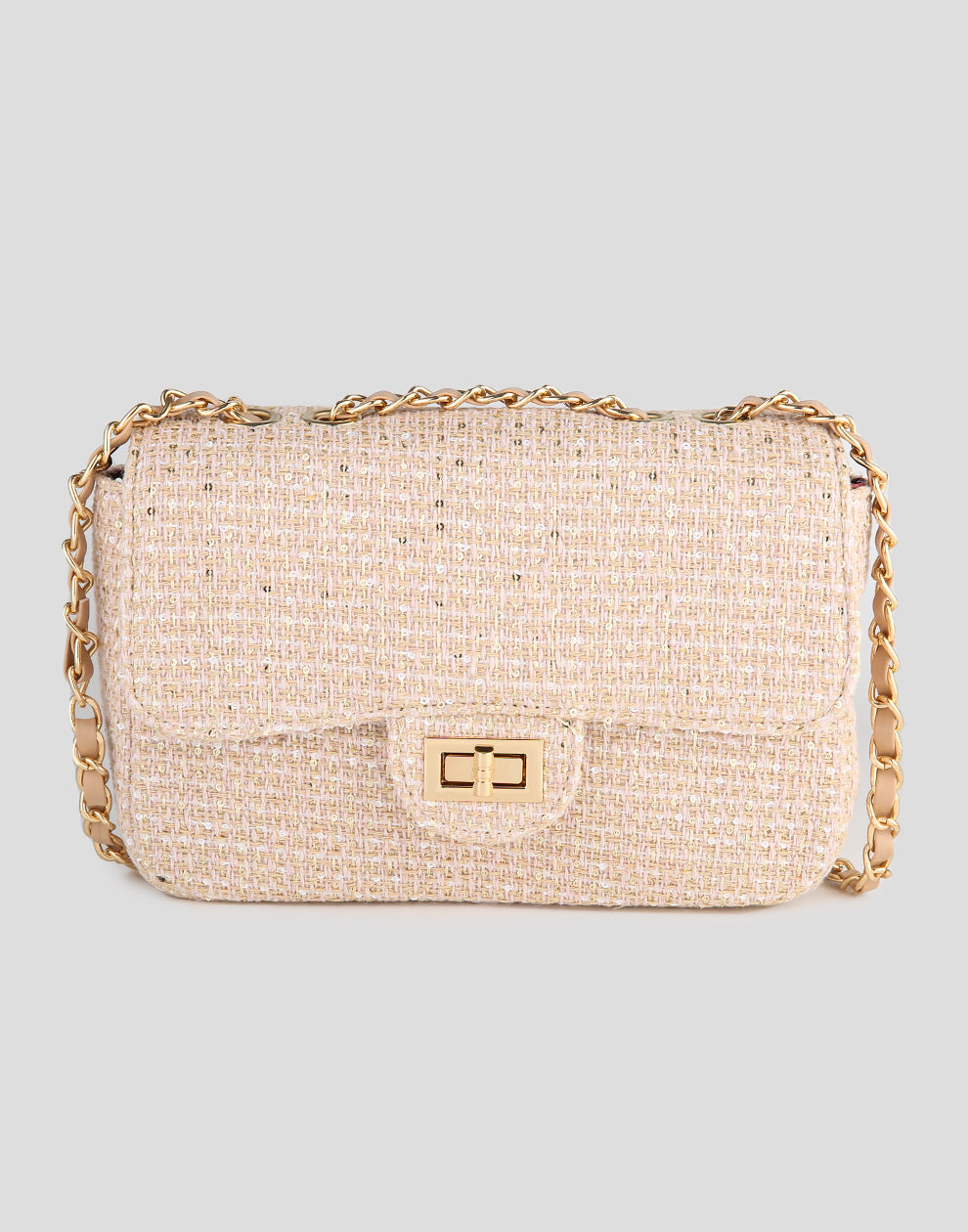 Luxe crossbody tas khaki