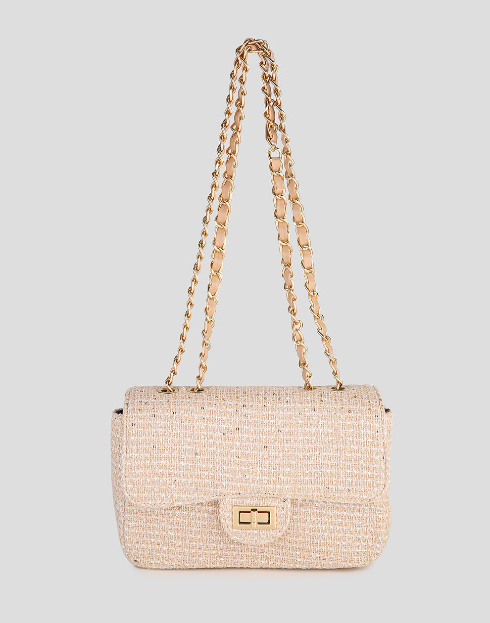 Luxe crossbody tas khaki