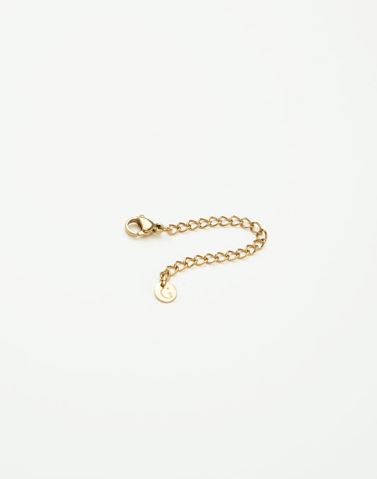 Verlengstukje ketting en armband goudkleurig