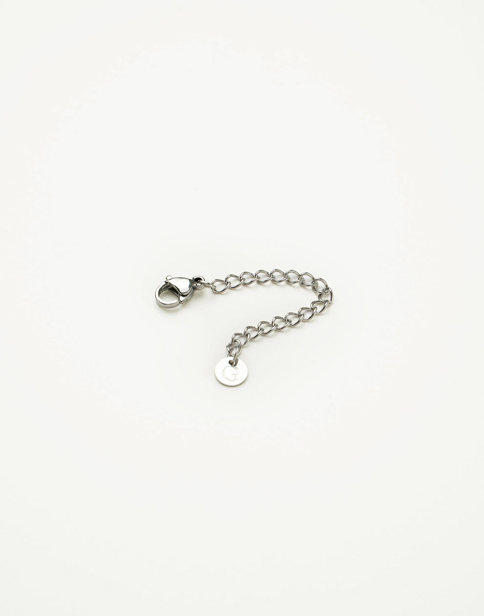 Verlengstukje ketting en armband zilverkleurig
