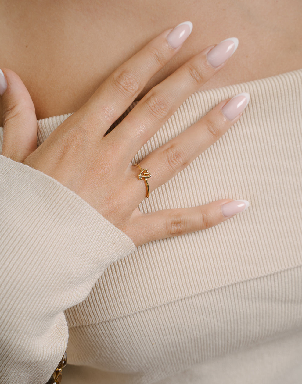 Ring strahlendes Herz