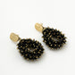 Party Tropfenohrringe schwarz