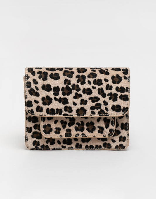 Schoudertas animal print leopard