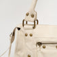 Faux suède handtas beige M