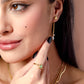 Vintage ring steen groen