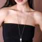 Lange ketting parel hanger