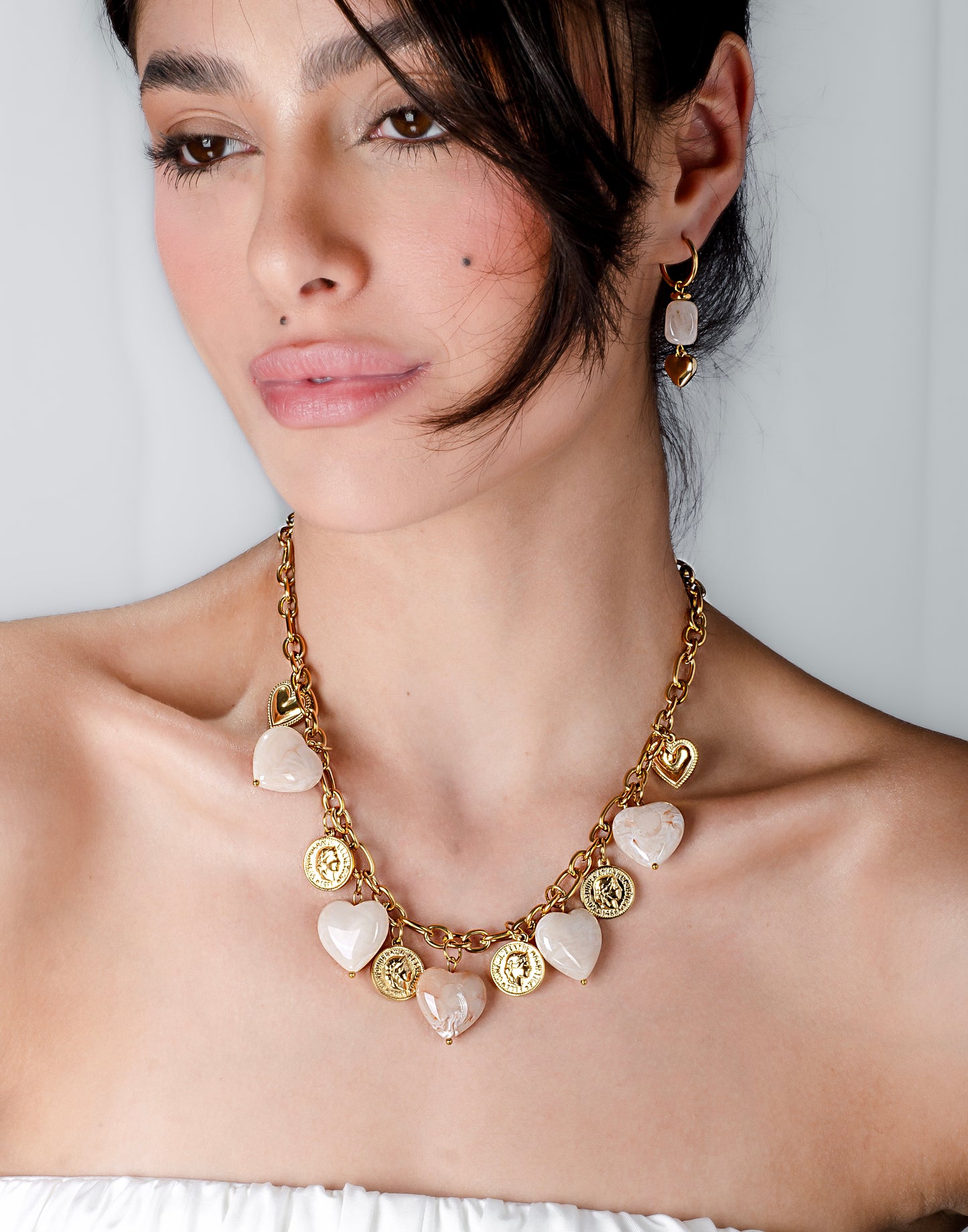 Schakelketting harten en muntjes