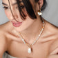 Kralenketting met parel hanger