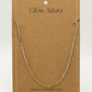 Tennis ketting 2mm goudkleurig
