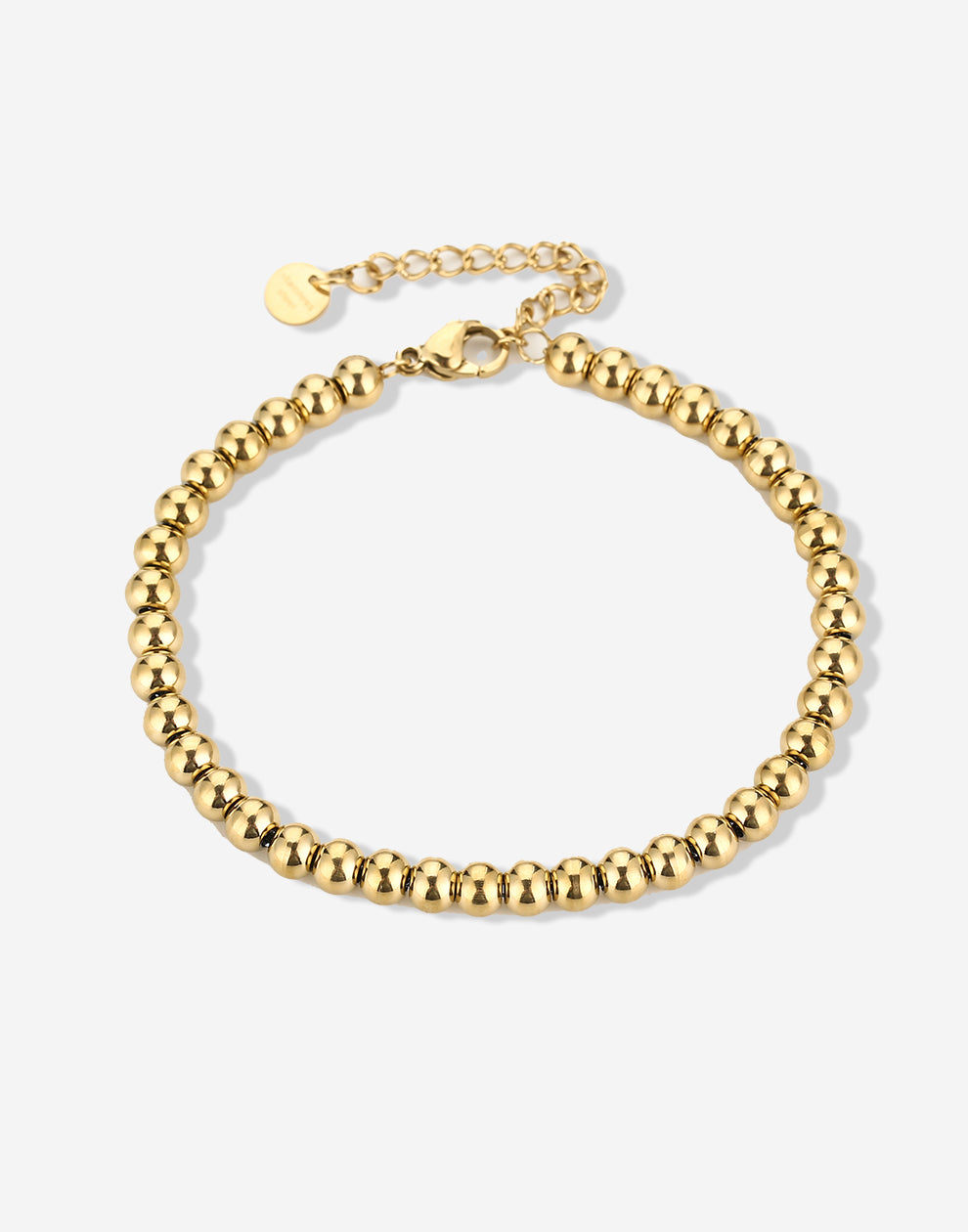 Kralenarmband goudkleurig