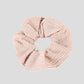 Haar scrunchie beige