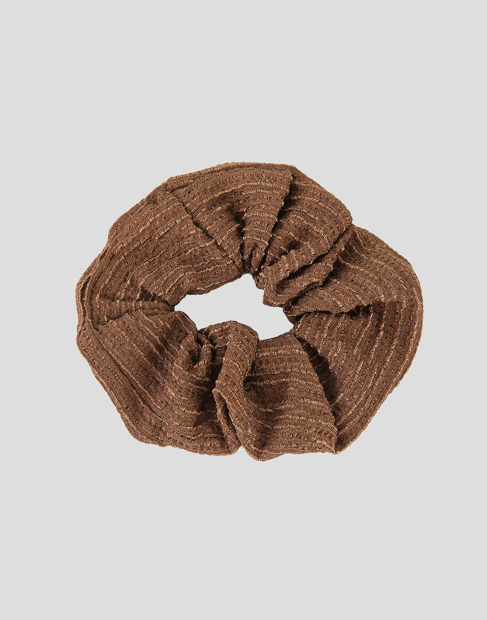 Haar scrunchie coffee