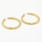Hoops with motif 50mm