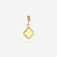 Loose clover charm gold-colored