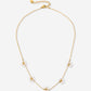 Ketting met parel daisy